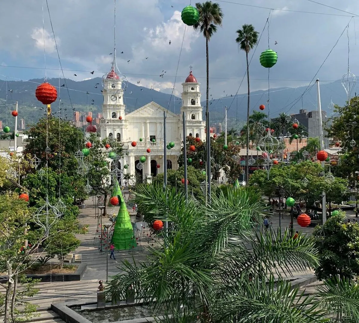 Apartment Penthouse Apt Central Park View In Historic Building Near El Poblado Envigado